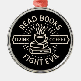 Bookish ziates dunkle akademische Ästhetik Ornament Aus Metall