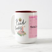 Bookish Zweifarbige Tasse (Vorderseite Links)