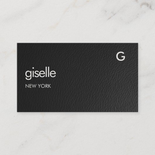 Bookkeeper Accountant CPA Faux Leather QR Code Visitenkarte (Vorderseite)