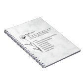 Bookkeeper Definition Funny Synonym Foto Notebook Notizblock (Rechte Seite)