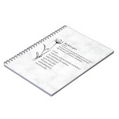 Bookkeeper Definition Funny Synonym Foto Notebook Notizblock (Linke Seite)