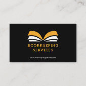 Bookkeeping Services Visitenkarte (Vorderseite)