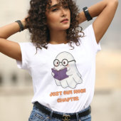 Booklet Ghost Halloween Cosy Reading Spirit Sweatshirt