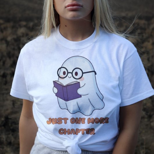 Booklet Ghost Halloween Cosy Reading Spirit Sweatshirt