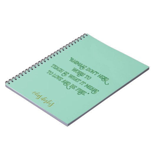 Booklet Notizblock (Linke Seite)