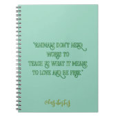 Booklet Notizblock (Vorderseite)