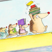 Booklover Bedtime Story Card Karte