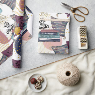 Booklover Muster Geschenkpapier
