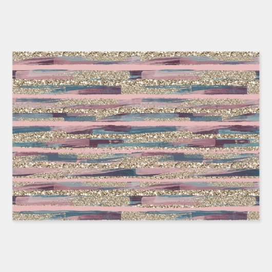 Booklover Muster Geschenkpapier Set (Vorderseite 2)