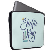 Booklover Shelfie King Laptopschutzhülle (Vorne Rechts)