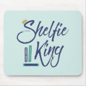 Booklover Shelfie King Mousepad (Vorne)