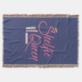 Booklover Shelfie Queen Decke (Vorderseite)