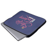 Booklover Shelfie Queen Laptopschutzhülle (Vorne Knopf)