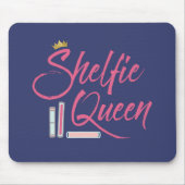 Booklover Shelfie Queen Mousepad (Vorne)