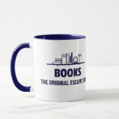 Booklover-Tasse Tasse (Links)
