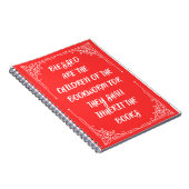 Booklover's Notebook Notizblock (Rechte Seite)