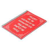 Booklover's Notebook Notizblock (Linke Seite)