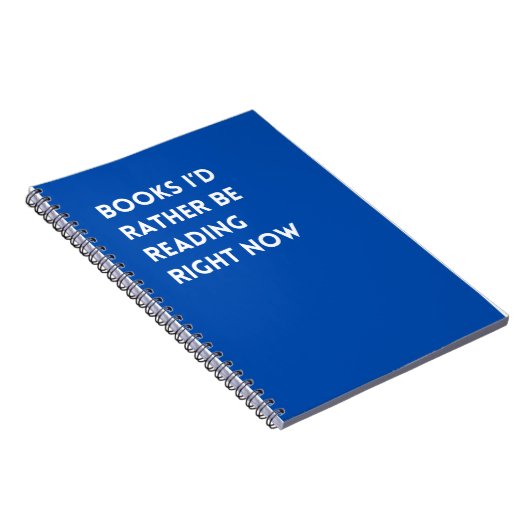 Booklovers Notebook Notizblock (Rechte Seite)