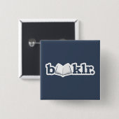 Booklr Logo-Knopf Button (Vorne & Hinten)