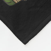 Bookmas Tree Christmas Librarian Book Lover Holida Fleecedecke (Ecke)