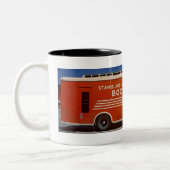 Bookmobile-Kaffee-Tasse Zweifarbige Tasse (Links)