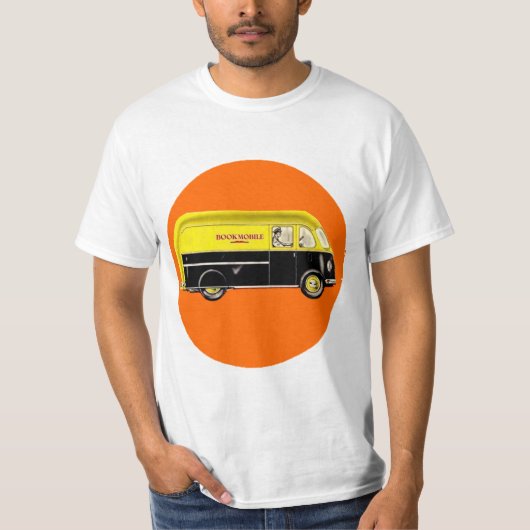 Bookmobile-T-Shirt T-Shirt (Vorderseite)