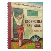 Bookmobileschlechtmädchen Notizblock (Vorderseite)