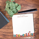 Bookpad-Bibliothek für Schulen Notizblock<br><div class="desc">Ein niedliches Notizblock für Schulbibliothekare oder Lehrer mit einem einfachen Regal . Personalisieren Sie es mit einem Namen ,  Schulname und Jobtitel . © ArianeC Illustrations-Alle Rechte vorbehalten</div>