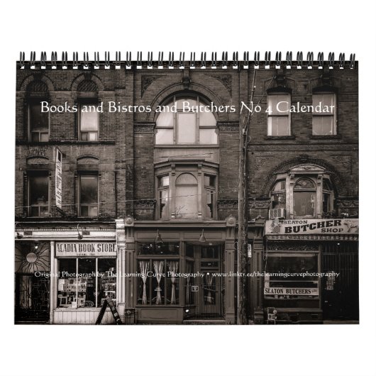 Books and Bistros and Butchers No 4 Kalender (Titelbild)