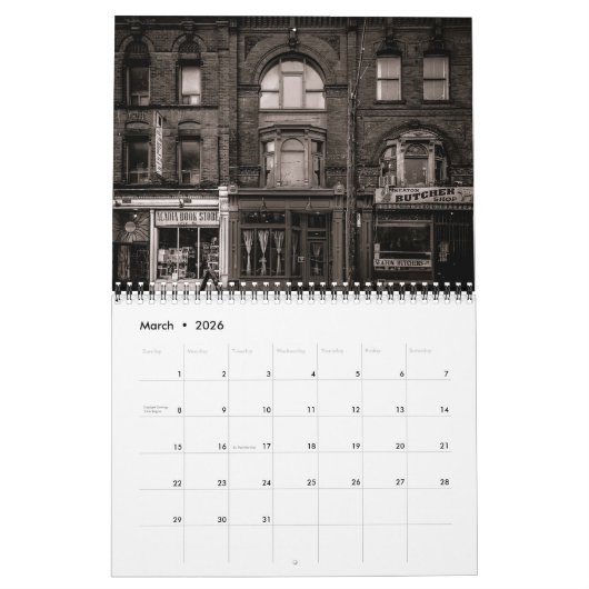 Books and Bistros and Butchers No 4 Kalender (Mär 2026)