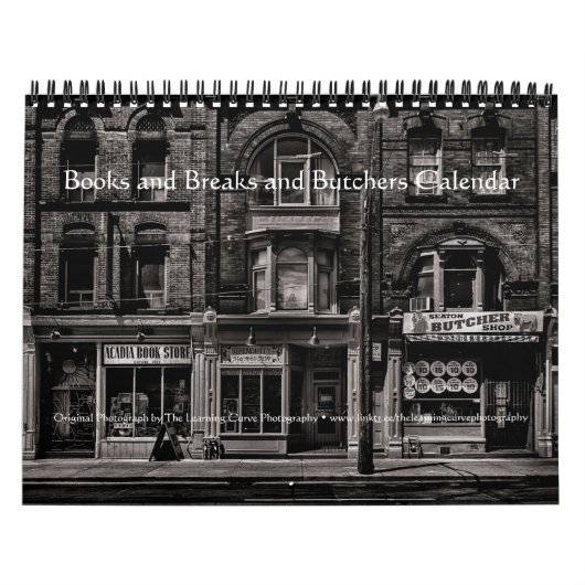 Books and Breaks and Butchers Kalender (Titelbild)