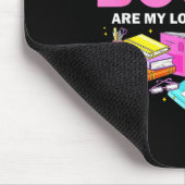 Books Are My Love Language Reading Lover Librarian Mousepad (Ecke)