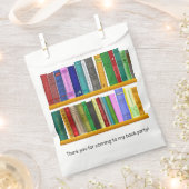 Books Birthday Party Geschenktütchen (Ausgeschnitten)