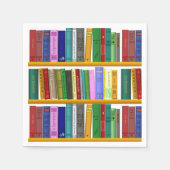 Books Birthday Party Serviette (Vorderseite)