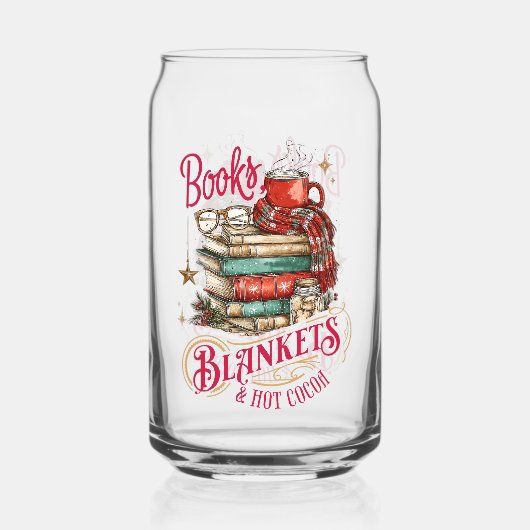 Books Blankets and Hot Cocoa Dosenglas (Vorderseite)
