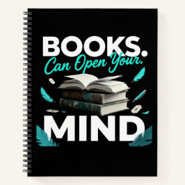 Books Can Open Your Mind Notizblock