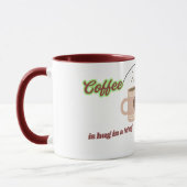 "Books & Coffee Tasse - Die perfekte Mischung aus (Links)