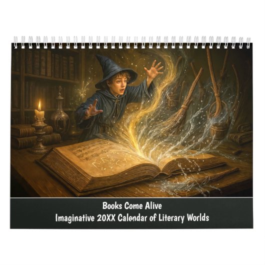 Books Come Alive – Imaginative Literary Kalender (Titelbild)