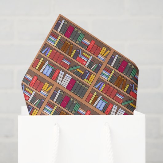 Books Decoupage Seidenpapier (Geschenktüte)