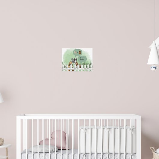 Books & Dogs Poster (Kinderzimmer 2)