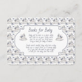Books for Baby Blue Seagull Seashells Begleitkarte (Vorderseite)