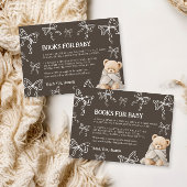Books for Baby Card Bear Begleitkarte
