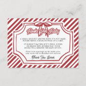 Books for Baby Card Insert  (Vorderseite)