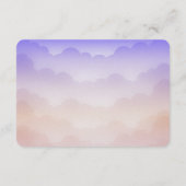 Books for Baby Cute Red Fox Reading A Book Begleitkarte (Rückseite)