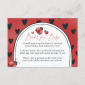 Books for Baby Ladybug Request Card Begleitkarte (Vorderseite)