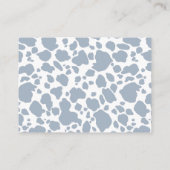 Books for Baby Little Cowboy Baby Shower Begleitkarte (Rückseite)