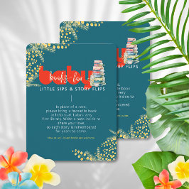 Books For Baby Mom-osa Theme Baby Shower Card Mitteilungskarte