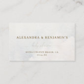 Books For Baby Moon White Twinkle Stars Shower  Begleitkarte (Rückseite)