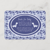 Books for Baby Purple Dinosaurs Begleitkarte (Vorderseite)