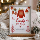 Books for Baby Winter Santa Sign Fotodruck